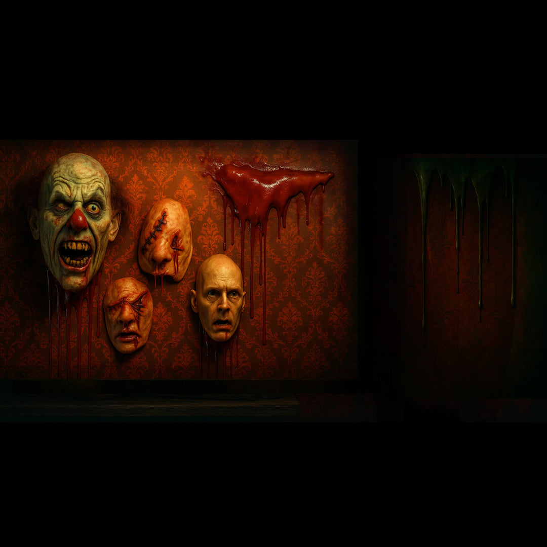 Movie-Style Latex Halloween Prosthetics