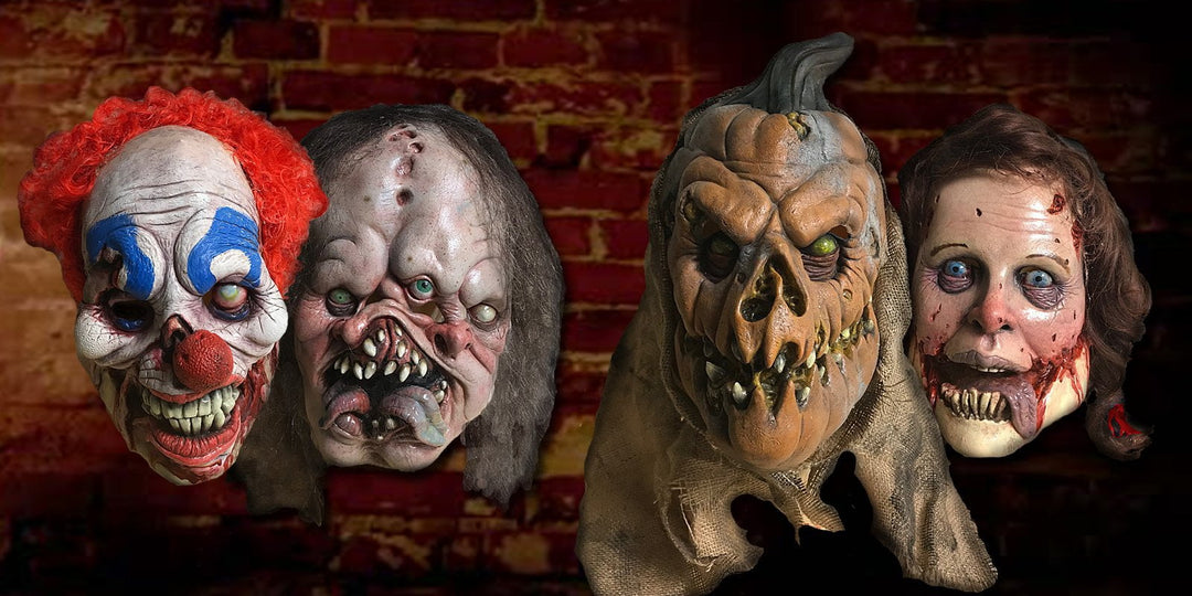 Value Halloween masks with pro-level detail at budget-friendly prices. Perfect for haunted houses, home haunters, and horror fans on a budget.