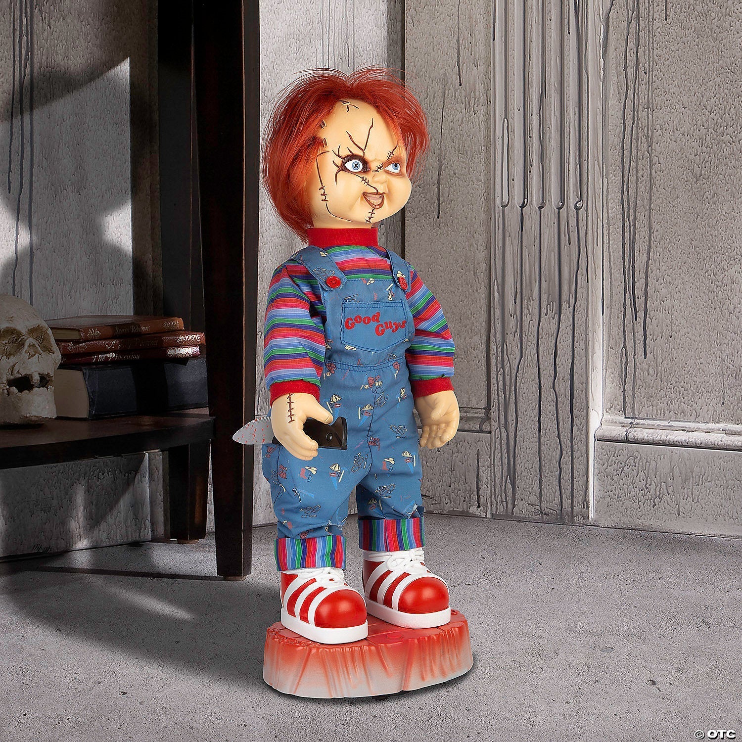 2 Ft. Chucky Animated Halloween Prop – The Horror Dome