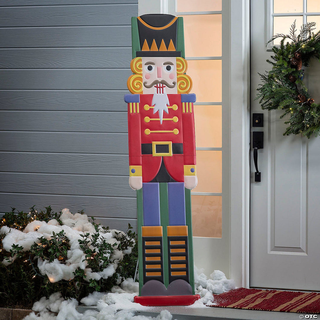 Life-Sized Metal Iron Soldier Christmas Decoration