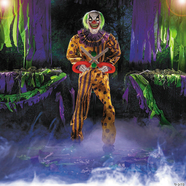 Snippers the Clown Animated Halloween Prop