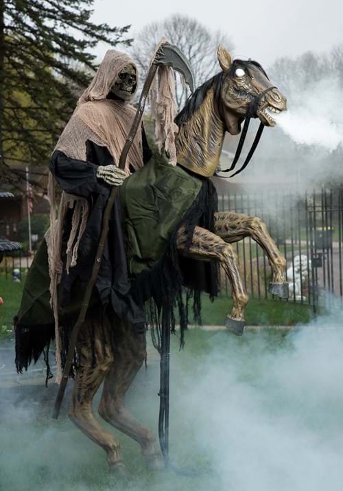 Reapers Ride" Halloween Animatronic Decoration