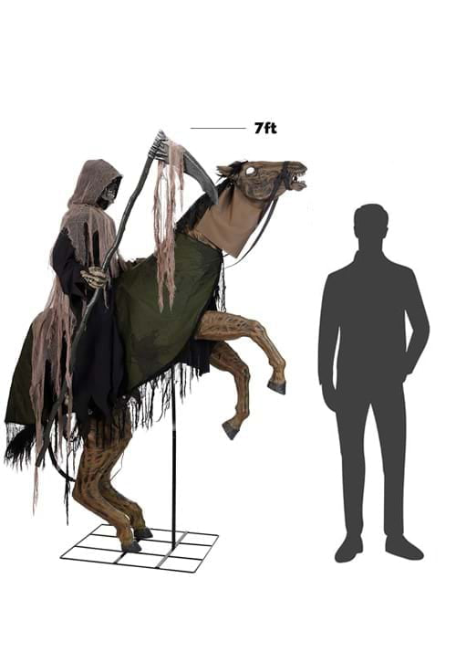 Reapers Ride" Halloween Animatronic Decoration