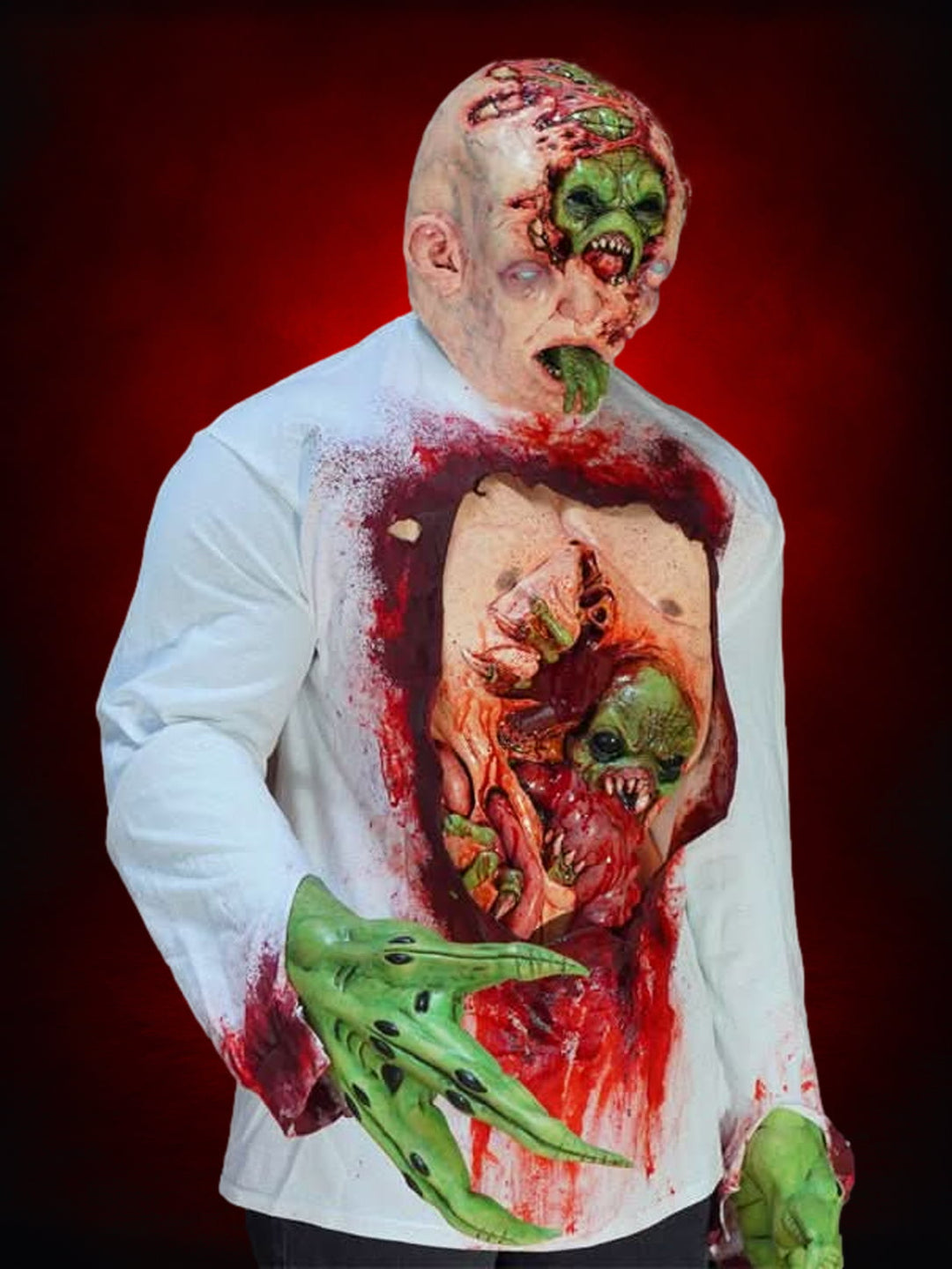 Alien Host HD Studios complete scary Halloween costume
