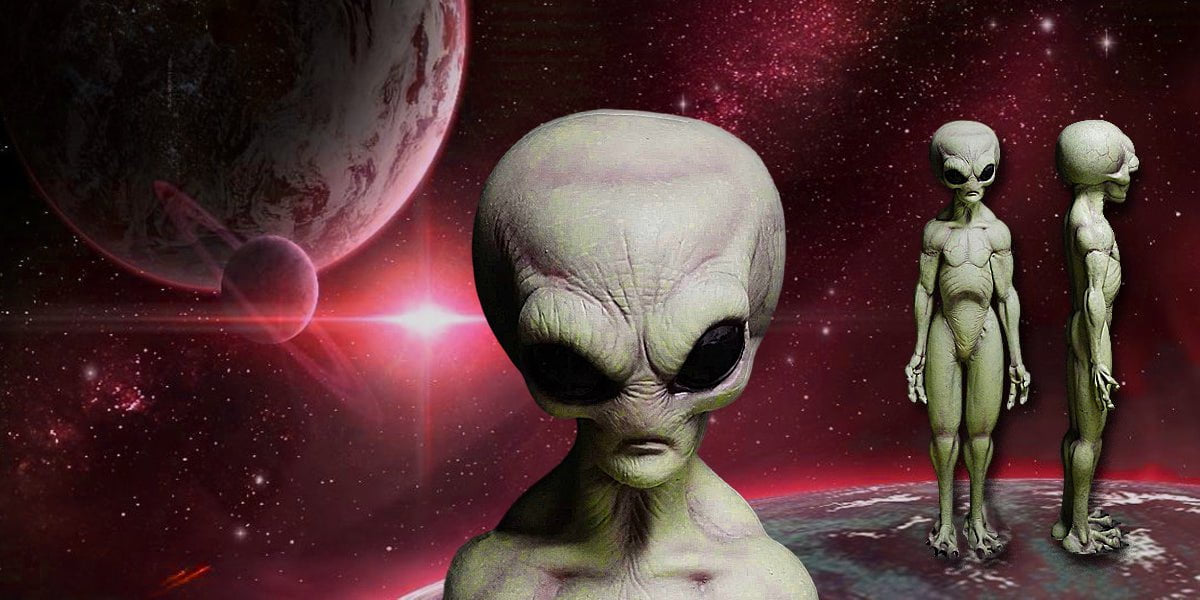 Alien Full Body Statue Prop Halloween decoration