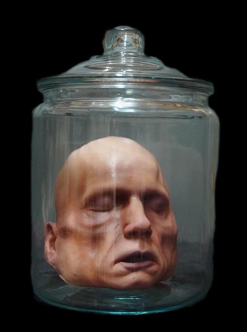 Alan Head in Jar Halloween Prop