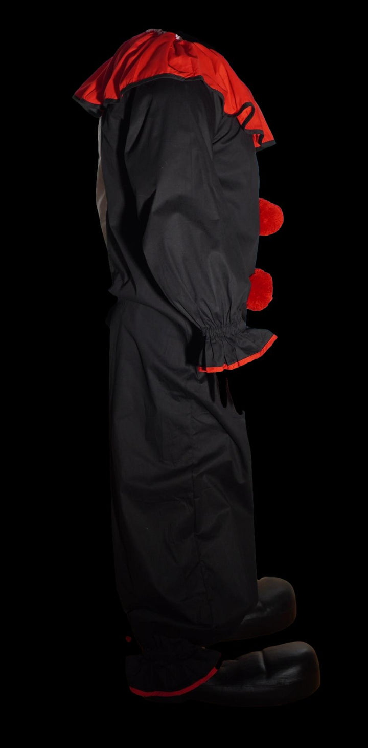 NEW "Professional Movie Clown Suit in Black and White" Costume