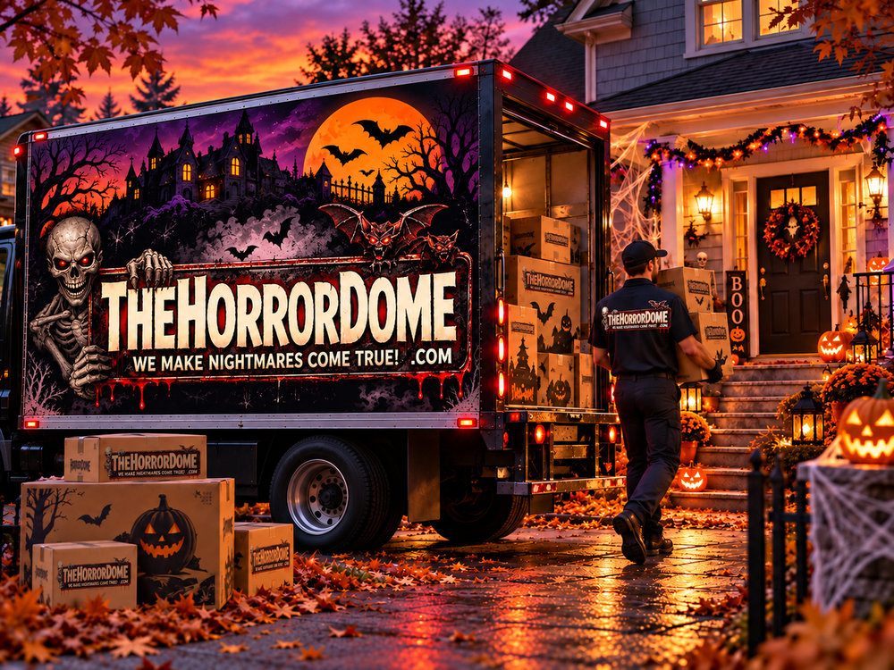 TheHorrorDome.com Fast Halloween Product Delivery