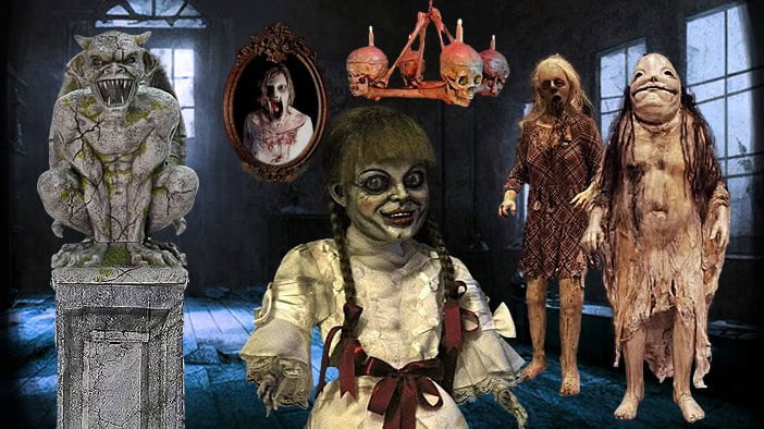 Haunted House and Halloween Decorations