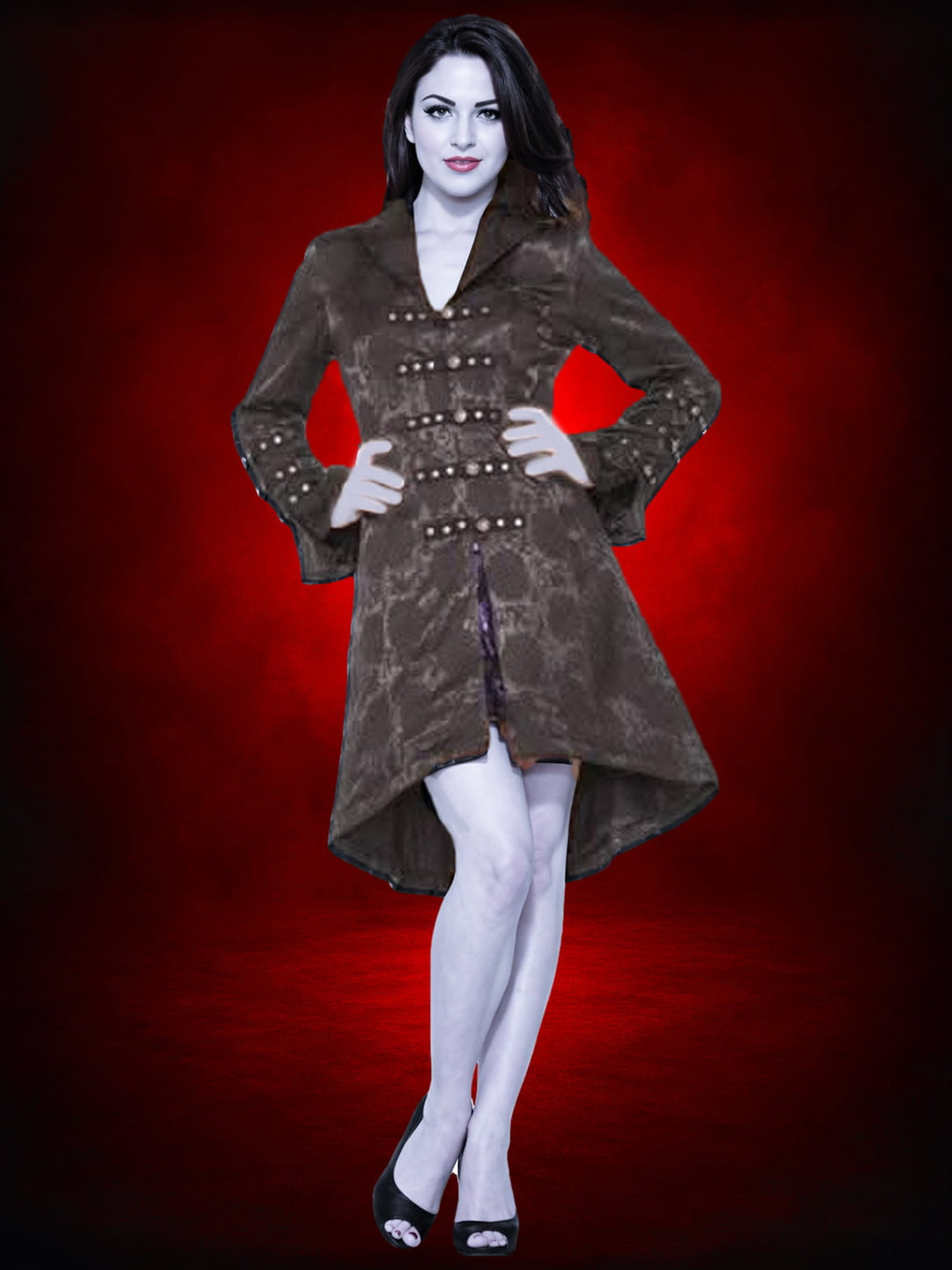 "Old Ghost Military Style Coat" HD Hollywood Costume