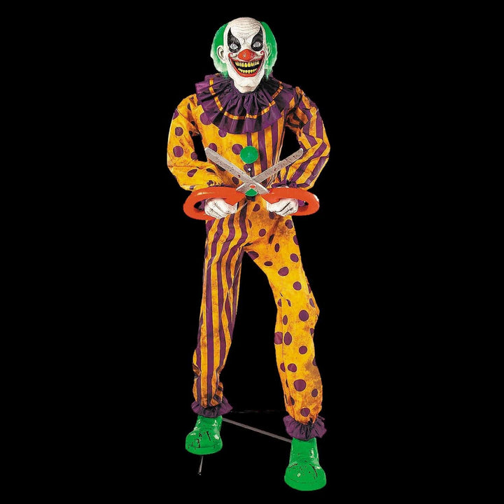 Snippers the Clown Animated Halloween Prop
