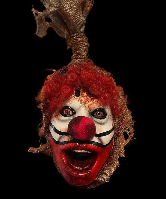 Bozo in a Sack Clown Severed Head