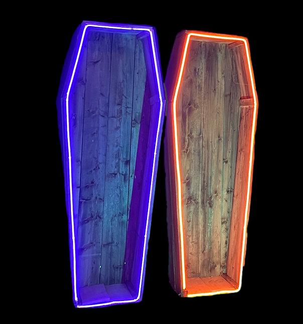 "Glow Coffin" Professional Halloween Prop