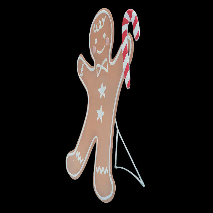 Iron Gingerbread Boy Christmas Decoration