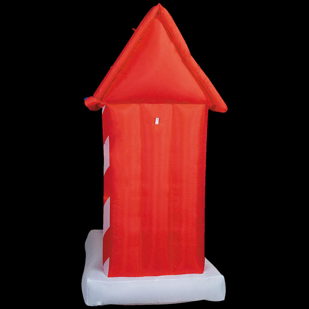 Airblown Inflatable Animated Mr. & Mrs. Santa Claus Porch Swing Scene Outdoor Yard Decoration