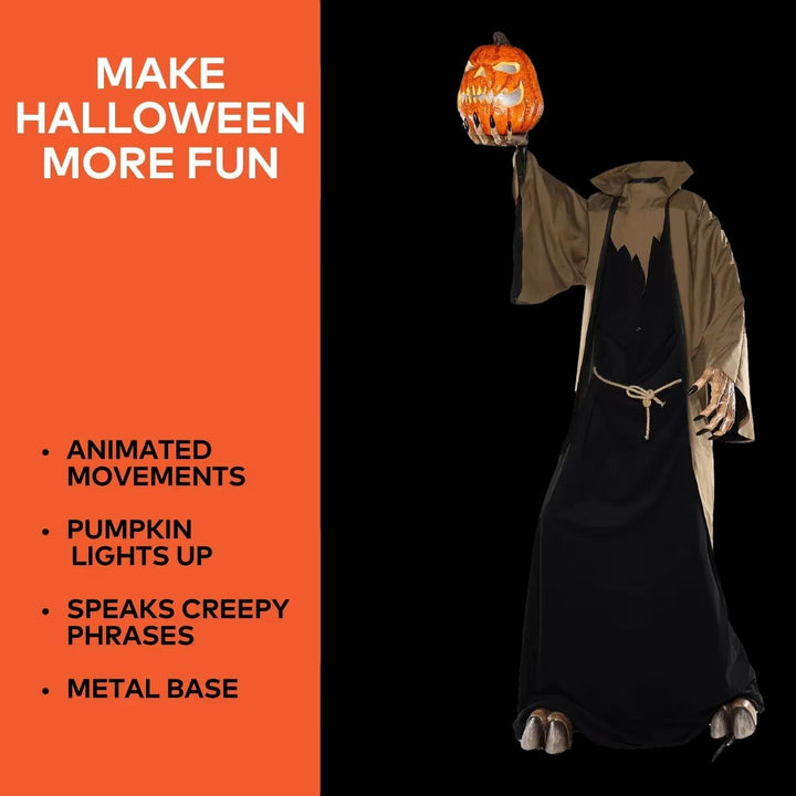 9" Light-Up Night Dweller Halloween Animatronic Decoration
