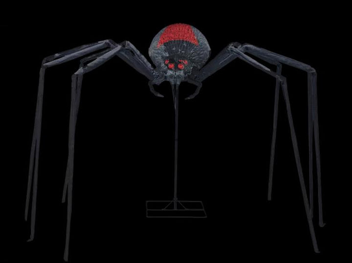 8' Black Widow Spider Decoration
