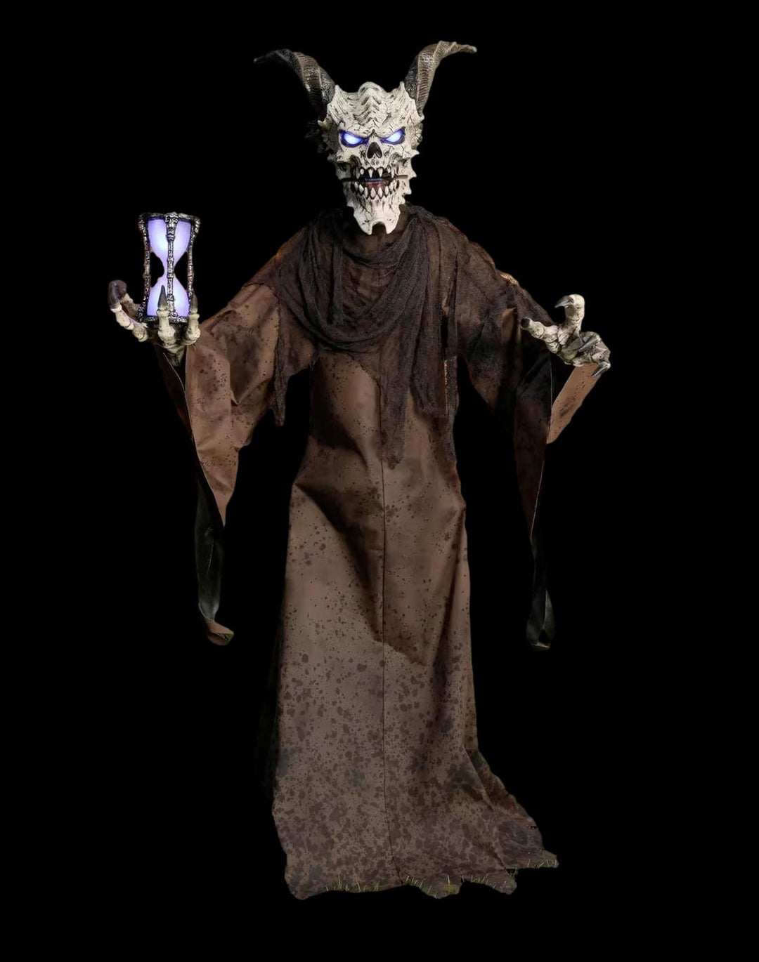 Light-Up The Time Demon Halloween Animatronic Decoration
