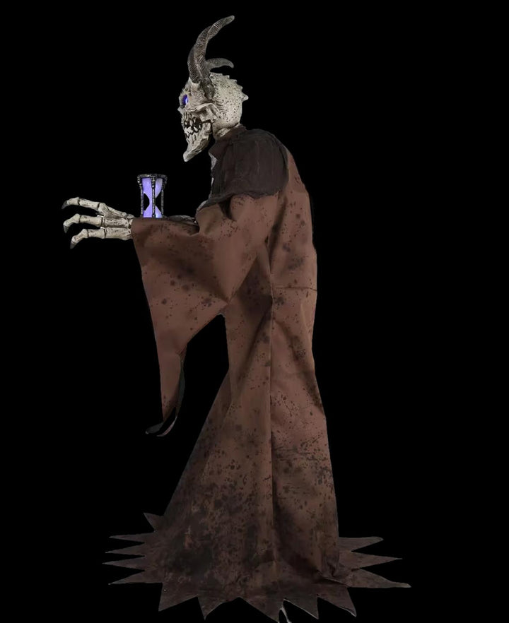 Light-Up The Time Demon Halloween Animatronic Decoration