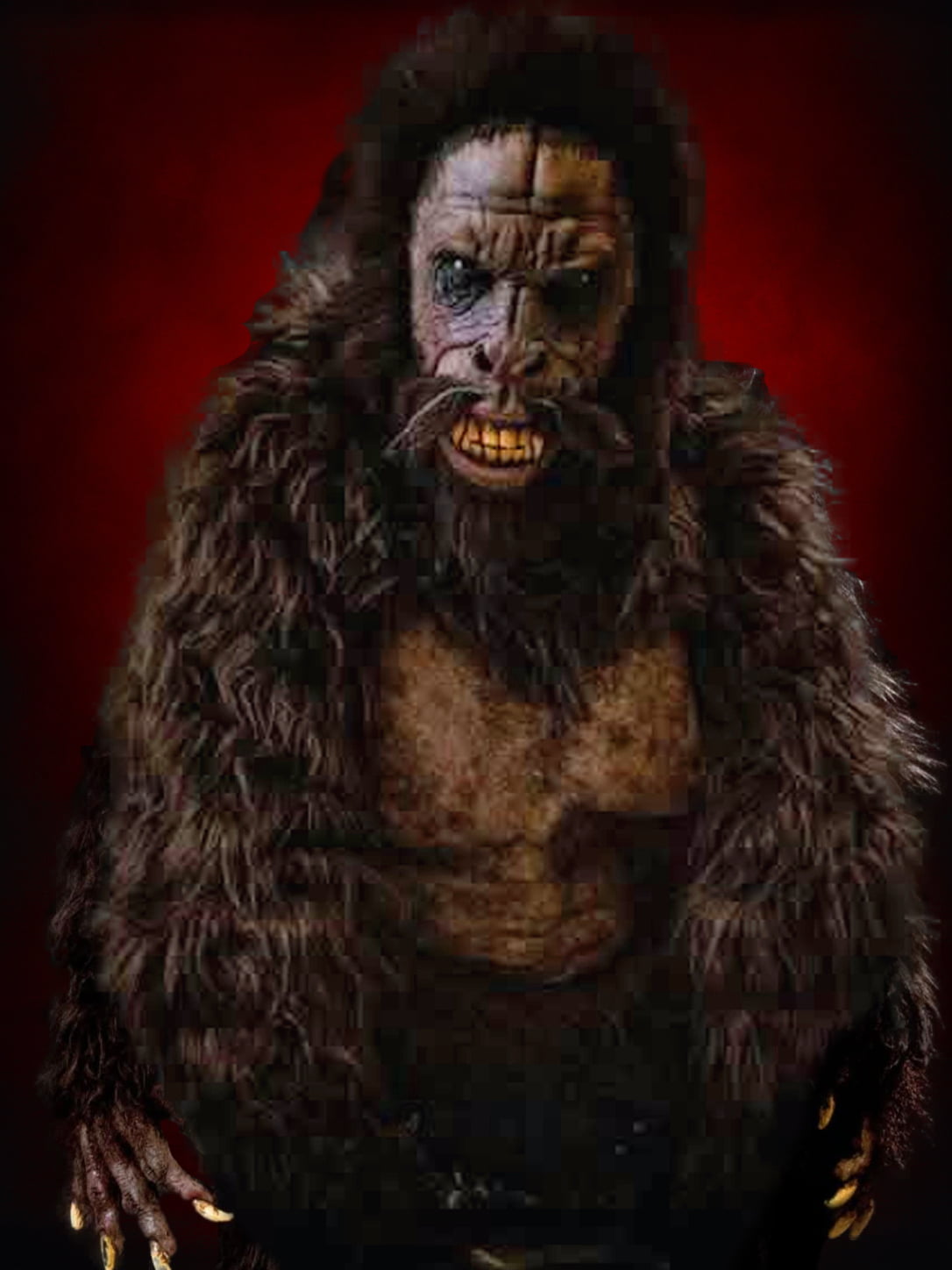 Sasquatch HD Studios Costume for a woodland character photo concept.