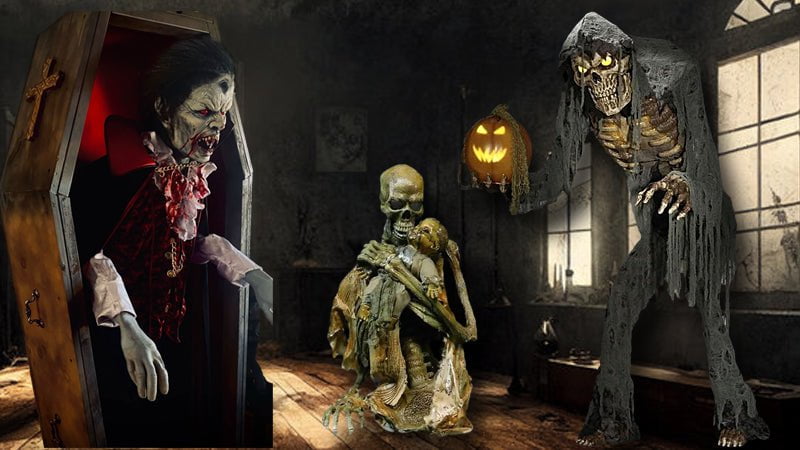 Scary Halloween Animatronics