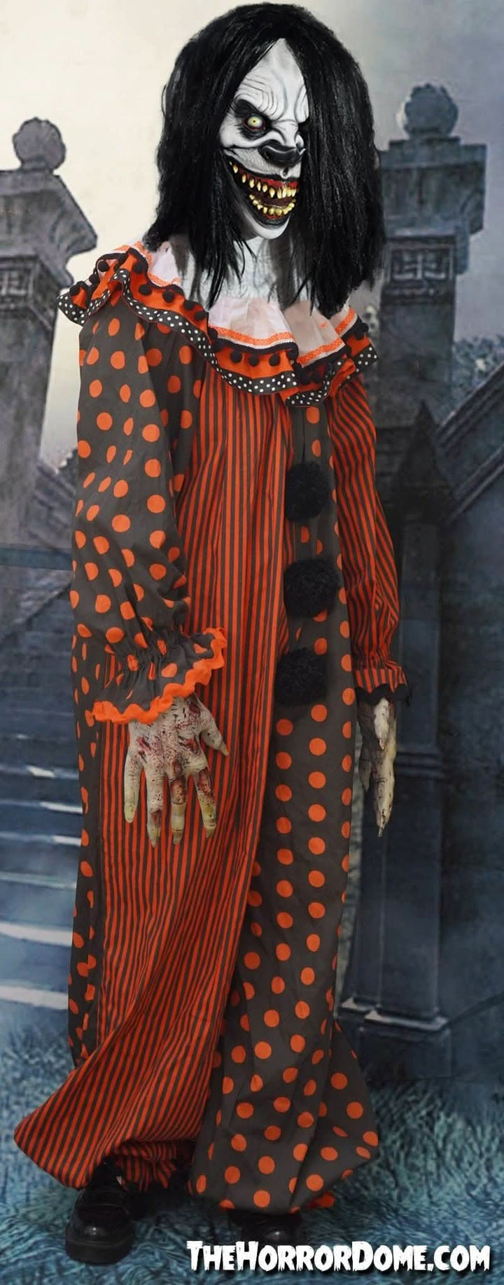 Squeaks the Clown HD Studios Halloween Costume | Scary Halloween Costumes Mask and Hands only Squeaks the Clown HD Studios Halloween Costume | Scary Halloween Costumes Mask and Hands only