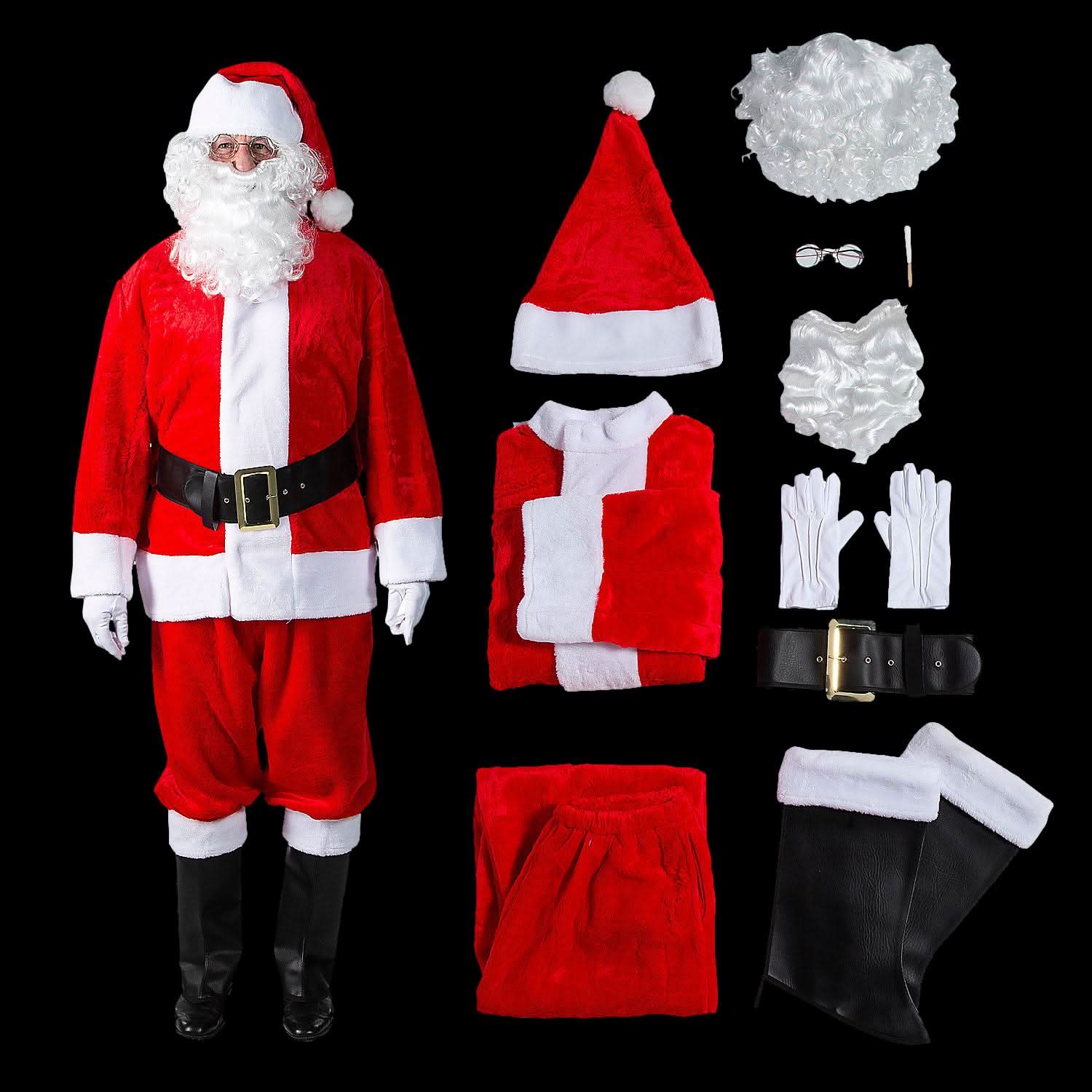 santa claus dress Santa Premier Suit Costume