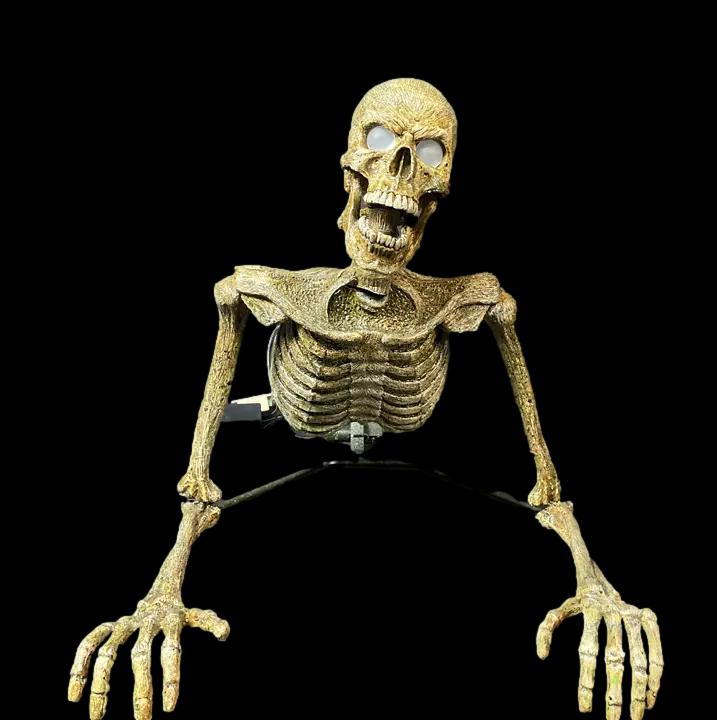 "Creeper" Skeleton Halloween Animatronic