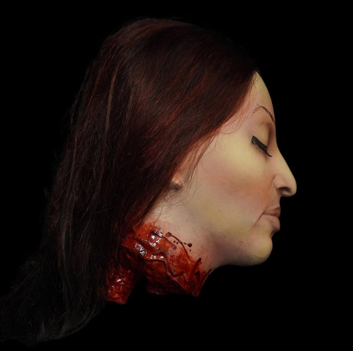 NEW for 2025 "Decapitated Dana" Severed Head HD Studios Ulta Realistic Halloween Prop