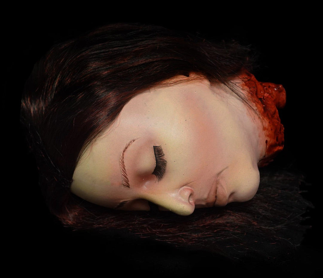 NEW for 2025 "Decapitated Dana" Severed Head HD Studios Ulta Realistic Halloween Prop