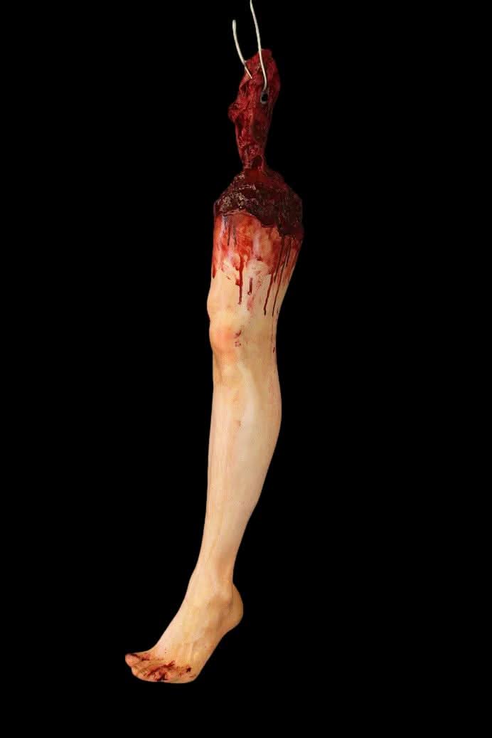Dangler Joe Leg Halloween Prop – The Horror Dome
