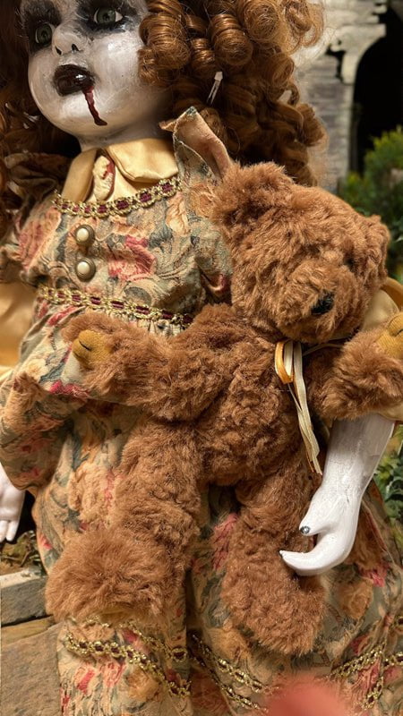 Antique Dolls Spooky Dolls For Sale Halloween Props Creepy Teddy