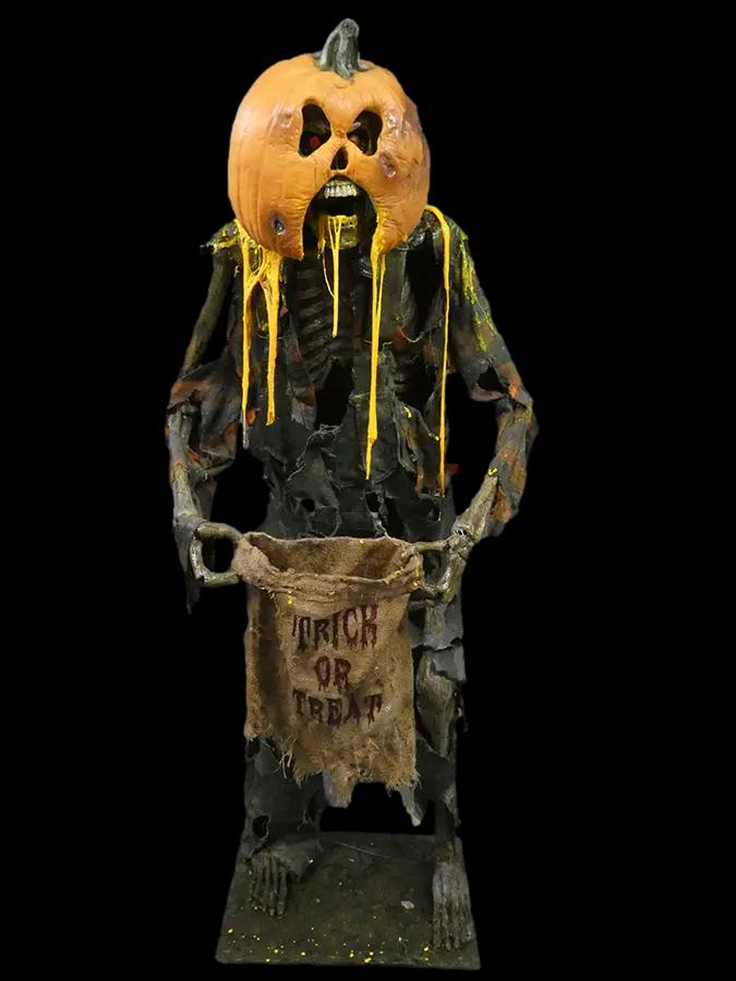 "Trick or Treat" Skeleton Halloween Animatronic
