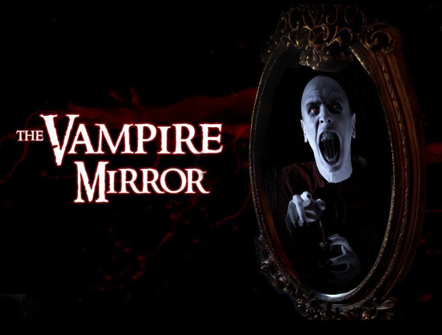 Vampire Haunted Mirror Professional Animated Halloween Decoration
