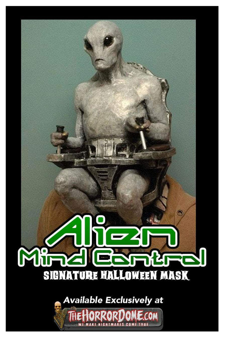Alien Halloween Mask - Embrace Your Inner Alien with Mind Control Theme