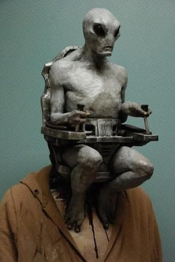"Alien Mind Control" Sci-Fi Mask | Halloween Masks – The Horror Dome