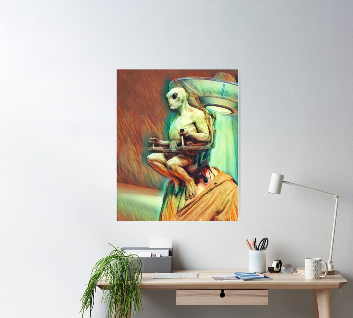 Alien Mind Control Poster – The Horror Dome