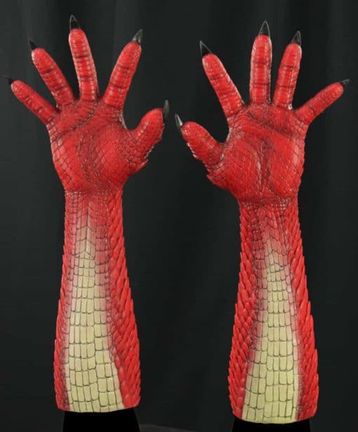 "Belial the Demon Silicone Hands" Halloween Costume Gloves