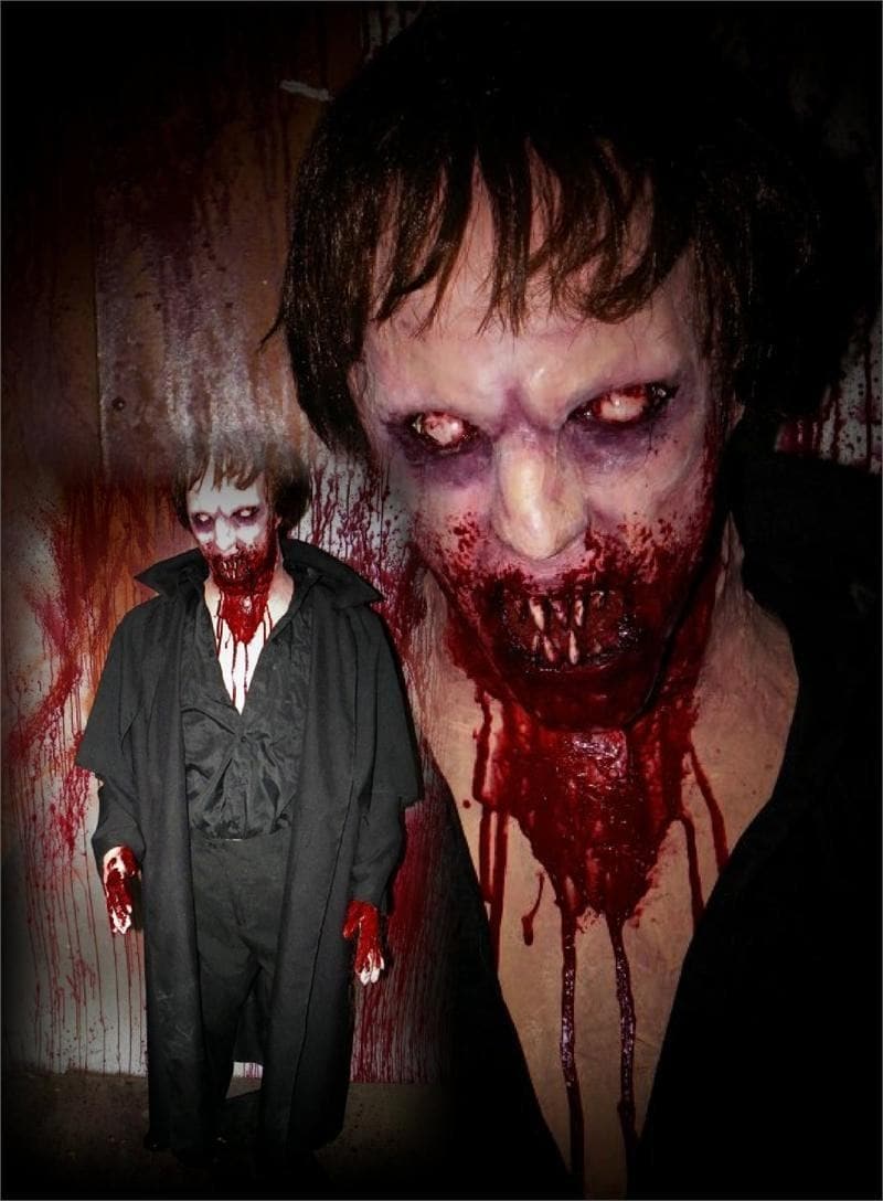 "Blood Sucker Vampire" Bloody Halloween Prop