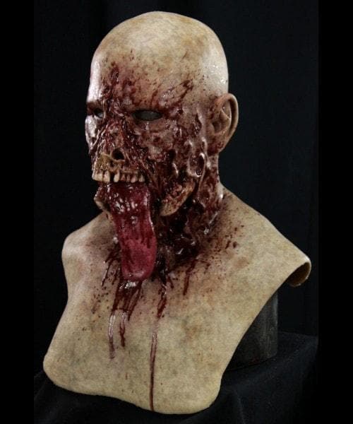"Buckshot the Zombie" Silicone Halloween Mask