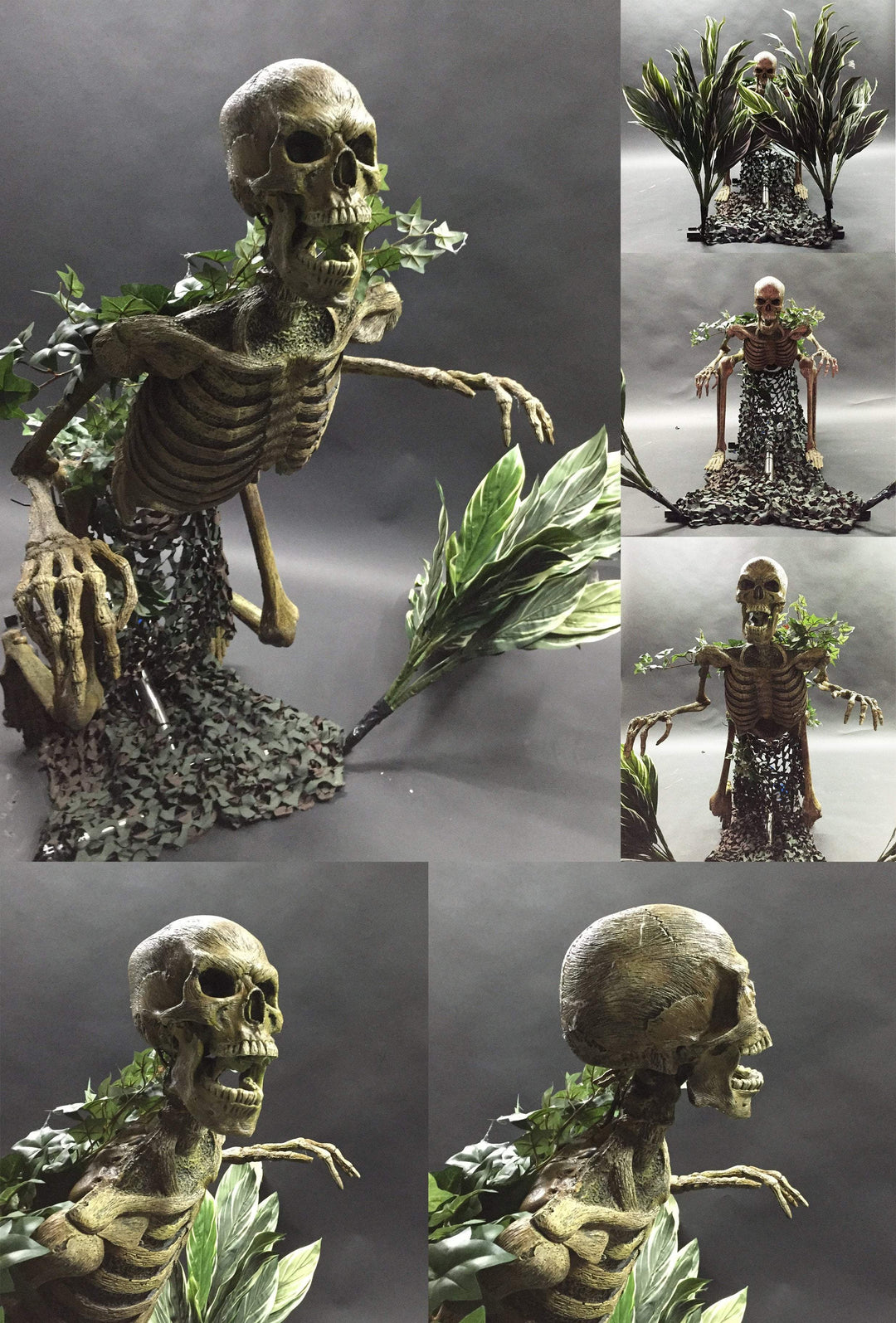 "Bushwacker Extreme" Skeleton Halloween Animatronic