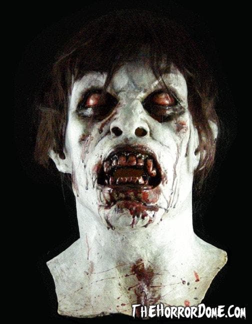 Cellar Dweller Halloween mask from HD Studios Pro. Hyper-realistic grotesque creature disguise with gory details like blood-filled eyes and gnarly teeth. Durable construction with seamless over-head fit. Perfect for completing zombie, demon, or killer costume ideas and haunting events