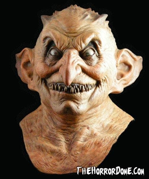 Halloween Masks "Cerebus the Demented Troll" Horror Dome's Cerebus mask with demonic ears