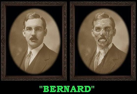 "Changing Portrait - Bernard" Halloween Decoration