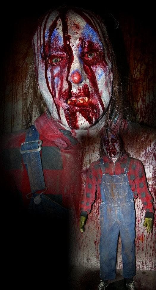 "Cleatus the Killer Clown" Bloody Halloween Prop