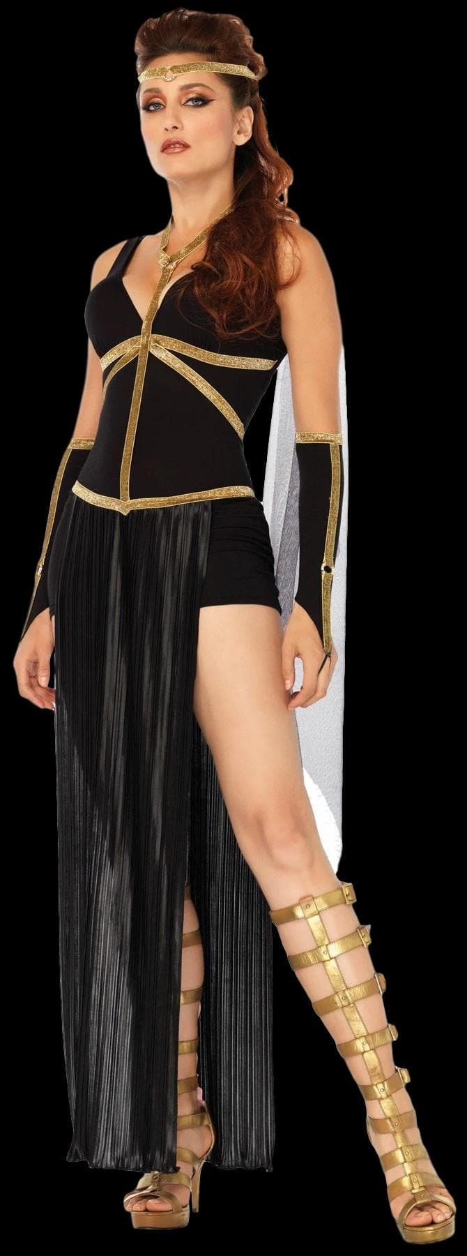 "Divine Dark Goddess" Women's Halloween Costume (Adult Size)