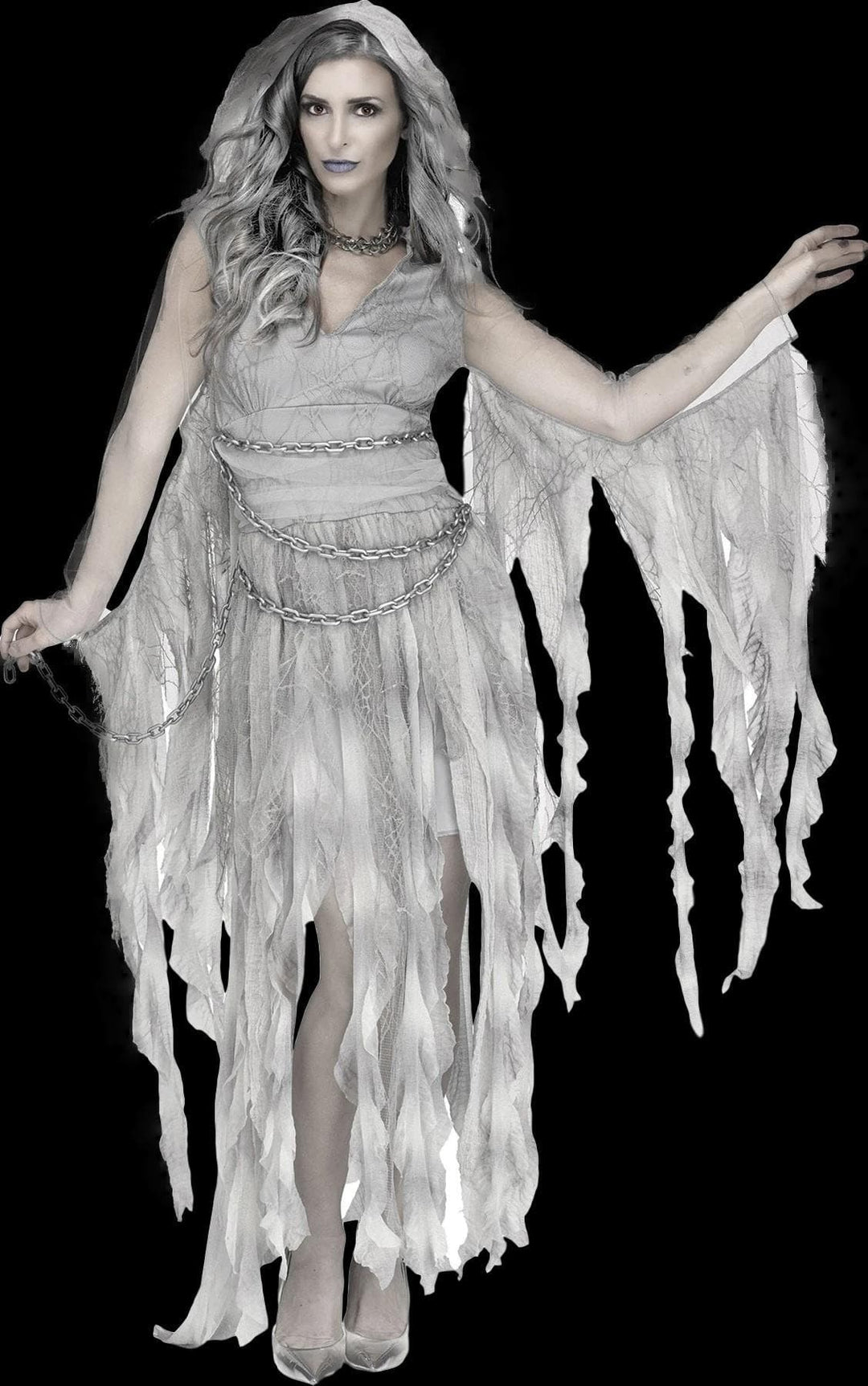 "Enchanted Ghost" Women's Halloween Costume (Adult Size)