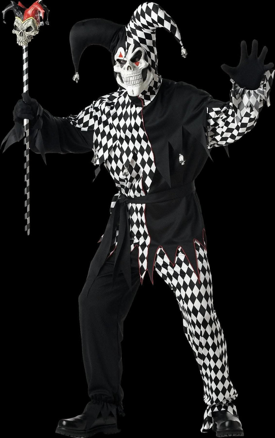 "Evil Jester" Costume The Horror Dome