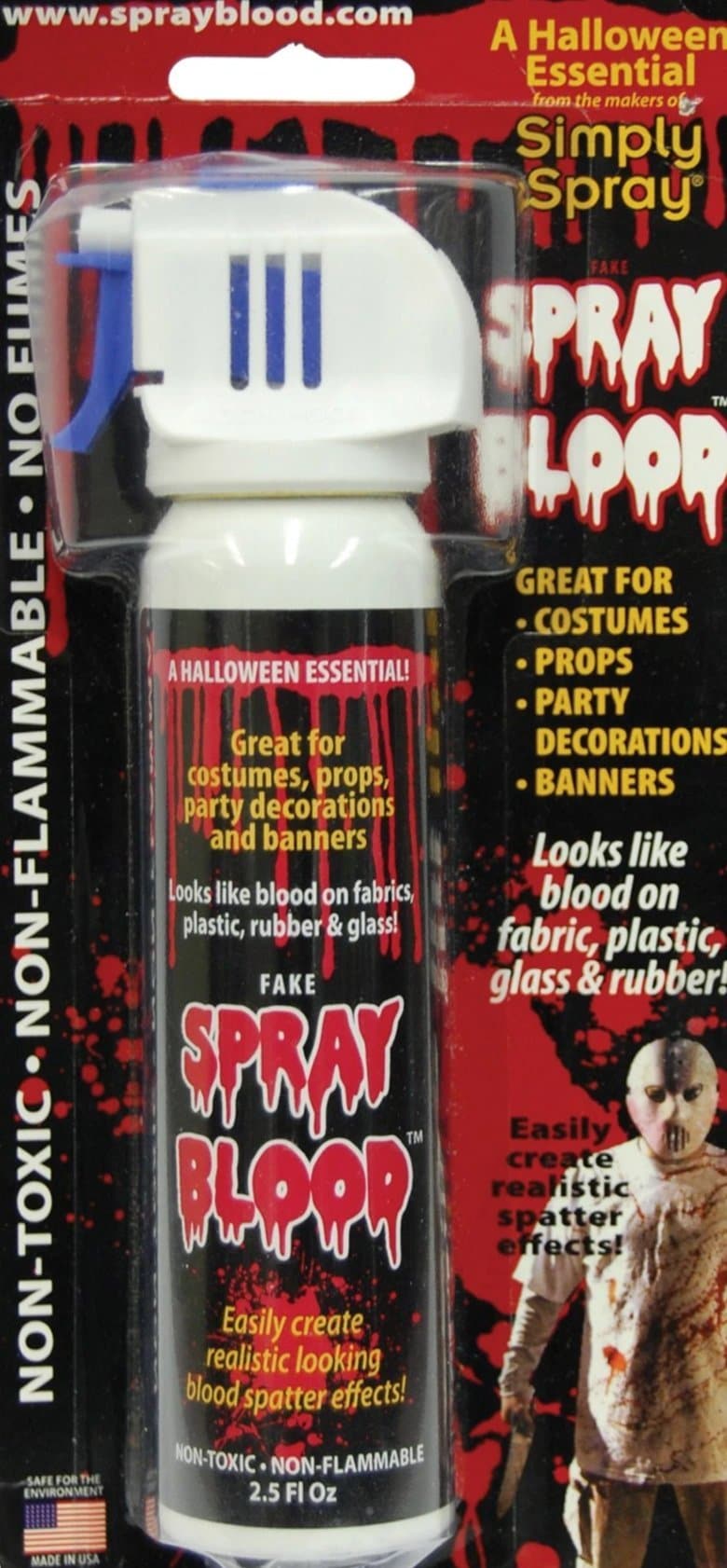 "Fake Blood Aerosol Spray" Halloween Costume Accessory
