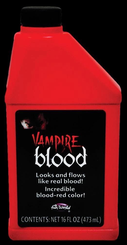 "Fake Blood - Pint Bottle" Halloween Costume Accessory